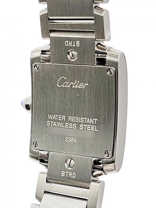 Cartier（カルティエ）Cartier (カルティエ) Tank Francaise SM タンクフランセーズ SM Ref.W51008Q3 アイボリー文字盤 アイボリー文字盤 サイズ:SM/14.0cmの古着・服飾アイテム