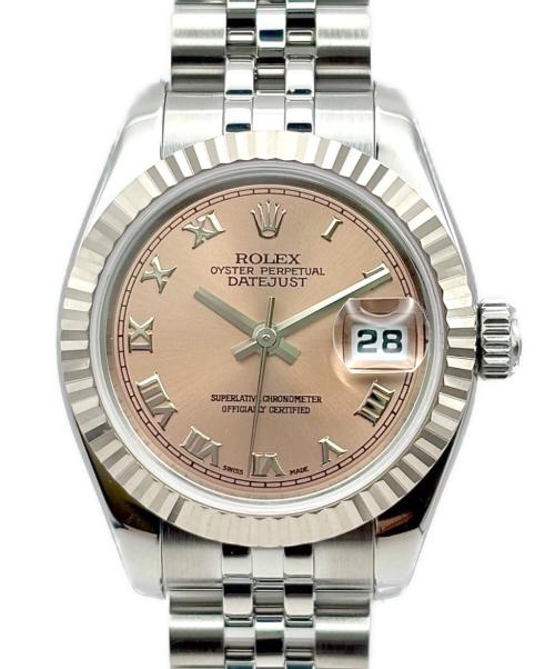 ROLEX（ロレックス）ROLEX (ロレックス) Datejust 26/デイトジャスト 26.0mm/Ref.179174/ピンク文字盤 ピンク文字盤 サイズ:26.0mm/16.0cmの古着・服飾アイテム