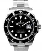 ROLEXロレックス）の古着「Submariner Date サブマリーナデイト Ref:16610LN 40mm 黒文字盤」｜黒文字盤