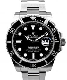 ROLEX（ロレックス）の古着「Submariner Date サブマリーナデイト Ref:16610LN 40mm 黒文字盤」｜黒文字盤