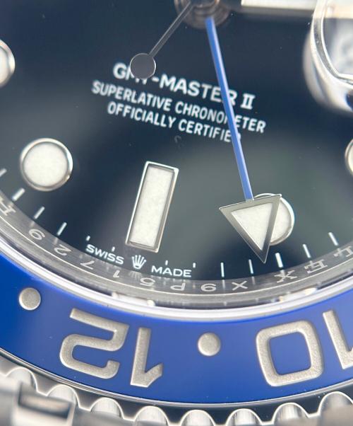 ROLEX（ロレックス）ROLEX (ロレックス) GMT-Master II GMTマスターⅡ Ref:126710BLNR 黒文字盤 黒文字盤 サイズ:40mm/18.5cmの古着・服飾アイテム