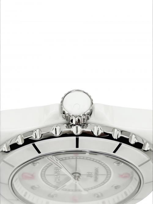CHANEL（シャネル）CHANEL (シャネル) J12 Pink Light J12 ピンクライト Ref.H4864 38mm 白文字盤 サイズ:38.0mm/17.5cmの古着・服飾アイテム