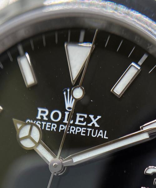 ROLEX（ロレックス）ROLEX (ロレックス) Explorer エクスプローラーⅠ Ref.214270 39mm 黒文字盤 黒文字盤 サイズ:39mm/18.5cmの古着・服飾アイテム