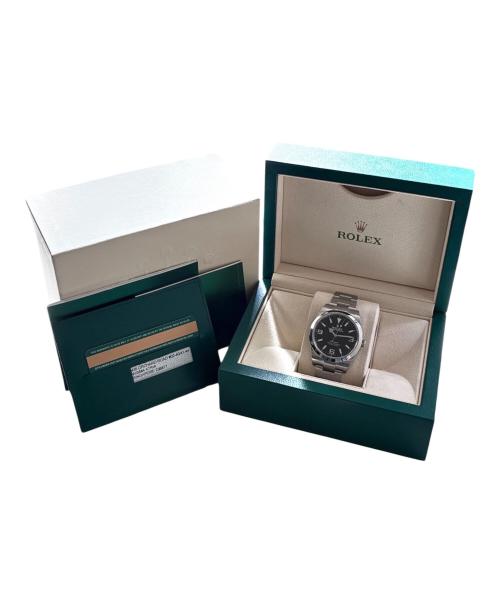 ROLEX（ロレックス）ROLEX (ロレックス) Explorer エクスプローラーⅠ Ref.214270 39mm 黒文字盤 黒文字盤 サイズ:39mm/18.5cmの古着・服飾アイテム