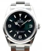 ROLEXロレックス）の古着「Explorer エクスプローラーⅠ Ref:114270 黒文字盤」｜黒文字盤