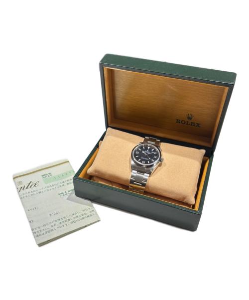 ROLEX（ロレックス）ROLEX (ロレックス) Explorer エクスプローラーⅠ Ref:114270 黒文字盤 黒文字盤 サイズ:36mm/16cmの古着・服飾アイテム