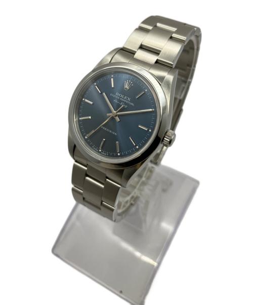 ROLEX（ロレックス）ROLEX (ロレックス) Air-King エアキング/Ref.14000 青文字盤 サイズ:34ｍｍの古着・服飾アイテム