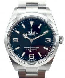 ROLEX（ロレックス）の古着「Explorer 36 エクスプローラー36 Ref:124270 黒文字盤」｜黒文字盤