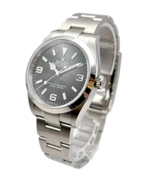 ROLEX（ロレックス）ROLEX (ロレックス) Explorer 36 エクスプローラー36 Ref:124270 黒文字盤 黒文字盤 サイズ:36.0mm/18.0cmの古着・服飾アイテム