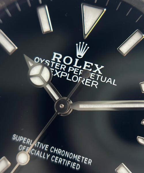 ROLEX（ロレックス）ROLEX (ロレックス) Explorer 36 エクスプローラー36 Ref:124270 黒文字盤 黒文字盤 サイズ:36.0mm/18.0cmの古着・服飾アイテム