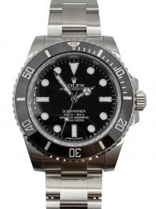 ROLEX（ロレックス）の古着「サブマリーナ Ref.114060 ブラックダイヤル 黒文字盤」｜黒文字盤