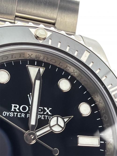 ROLEX（ロレックス）ROLEX (ロレックス) サブマリーナ Ref.114060 ブラックダイヤル 黒文字盤 黒文字盤 サイズ:40mmの古着・服飾アイテム