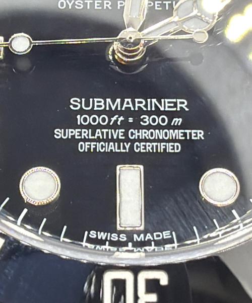 ROLEX（ロレックス）ROLEX (ロレックス) サブマリーナ Ref.114060 ブラックダイヤル 黒文字盤 黒文字盤 サイズ:40mmの古着・服飾アイテム