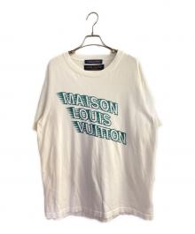 LOUIS VUITTON（ルイ ヴィトン）の古着「メゾンロゴTシャツ」｜ホワイト