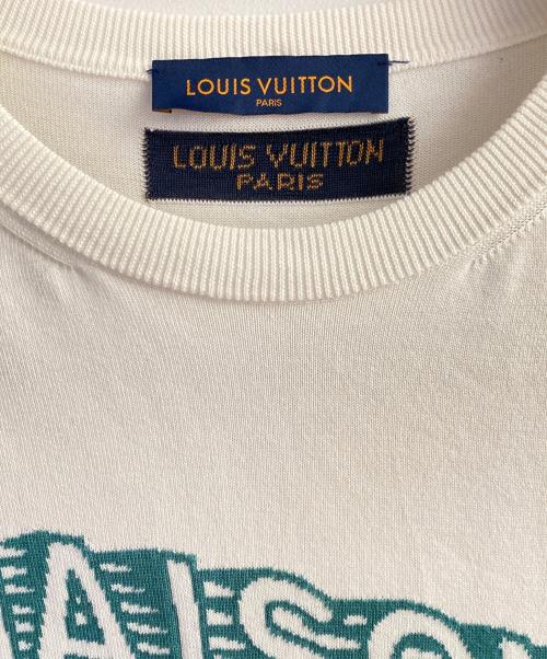 LOUIS VUITTON（ルイ ヴィトン）LOUIS VUITTON (ルイ ヴィトン) メゾンロゴTシャツ ホワイト サイズ:Lの古着・服飾アイテム