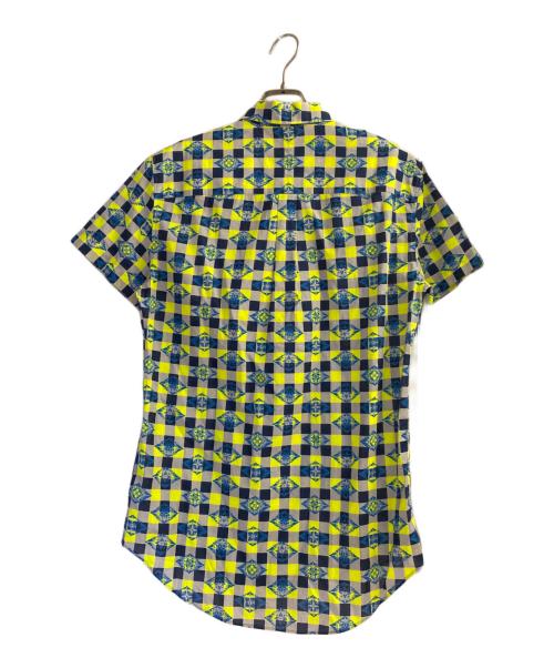 LOUIS VUITTON（ルイ ヴィトン）LOUIS VUITTON (ルイ ヴィトン) ダミエマサイチェック半袖シャツ 黄緑 サイズ:Mの古着・服飾アイテム