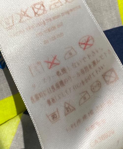 LOUIS VUITTON（ルイ ヴィトン）LOUIS VUITTON (ルイ ヴィトン) ダミエマサイチェック半袖シャツ 黄緑 サイズ:Mの古着・服飾アイテム
