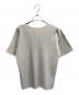 HOMME PLISSE ISSEY MIYAKE (オム プリッセ イッセイ ミヤケ) プリーツカットソー ライトグレー サイズ:2：25000円