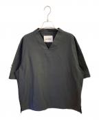 JIL SANDERジルサンダー）の古着「ＶネックTシャツ」｜ブラック