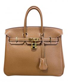 HERMESエルメス）の古着「バーキン25」｜ゴールド