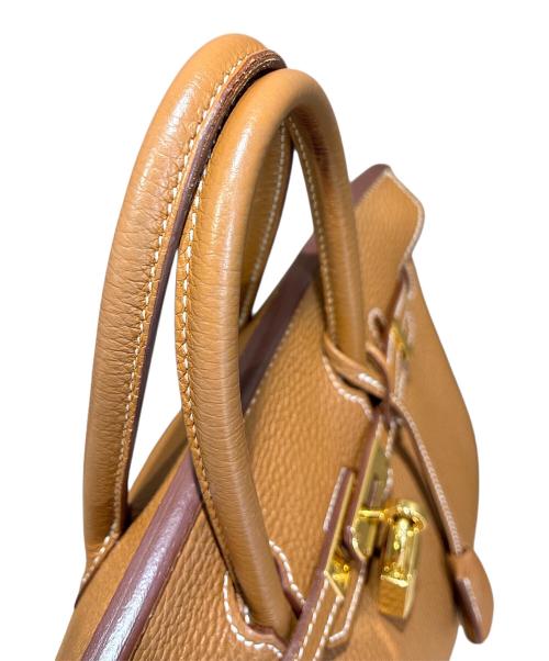 HERMES（エルメス）HERMES (エルメス) バーキン25/ゴールド金具/トゴ/□Q刻印:2013年/ゴールド ゴールド サイズ:25の古着・服飾アイテム