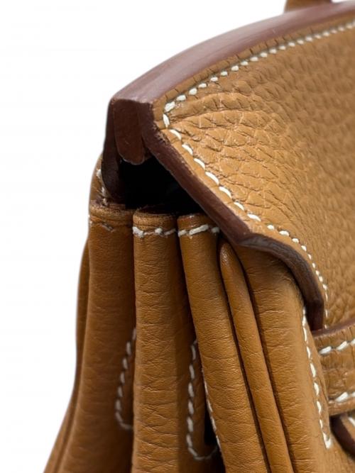 HERMES（エルメス）HERMES (エルメス) バーキン25/ゴールド金具/トゴ/□Q刻印:2013年/ゴールド ゴールド サイズ:25の古着・服飾アイテム