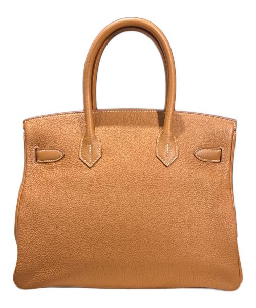 HERMES（エルメス）HERMES (エルメス) Birkin 30 バーキン 30/トゴ/ゴールド/A刻印：2017年製造/シルバー金具 ゴールド サイズ:30の古着・服飾アイテム