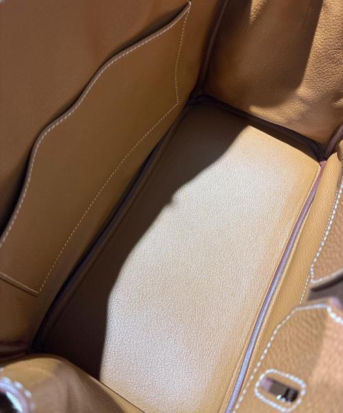 HERMES（エルメス）HERMES (エルメス) Birkin 30 バーキン 30/トゴ/ゴールド/A刻印：2017年製造/シルバー金具 ゴールド サイズ:30の古着・服飾アイテム