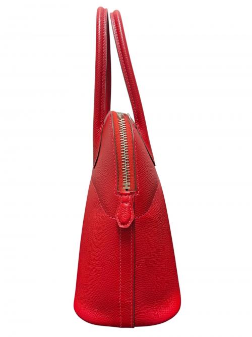 HERMES（エルメス）HERMES (エルメス) ボリード 27/ヴォーエプソン/ルージュヴィフ/T刻印：2015年製造/シルバー金具 ルージュヴィフ サイズ:27の古着・服飾アイテム