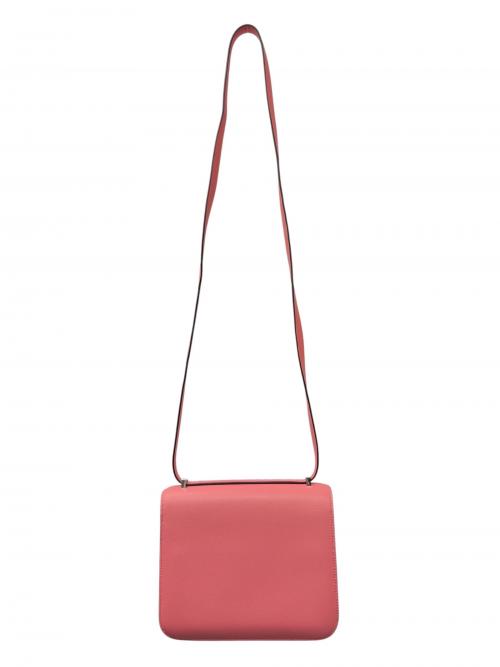 HERMES（エルメス）HERMES (エルメス) コンスタンス ミニ/ヴォースイフト/ローズアザレ/D刻印：2019年製造/シルバー金具 ローズアザレの古着・服飾アイテム