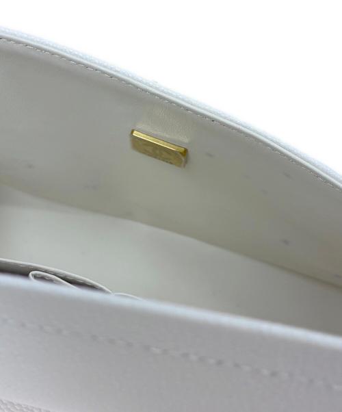 CHANEL（シャネル）CHANEL (シャネル) マトラッセ23 Wフラップチェーンショルダーバッグ ホワイト サイズ:23の古着・服飾アイテム