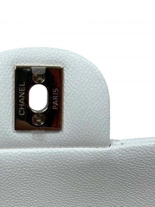 CHANEL（シャネル）CHANEL (シャネル) マトラッセ23 Wフラップチェーンショルダーバッグ ホワイト サイズ:23の古着・服飾アイテム