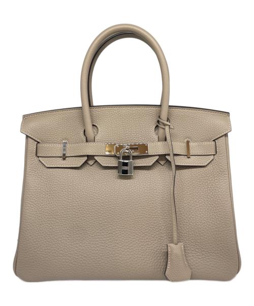 HERMES（エルメス）HERMES (エルメス) バーキン 30/T刻印:2015年製/トゴ/トレンチ/シルバー金具 トゥルティエールグレー サイズ:30の古着・服飾アイテム