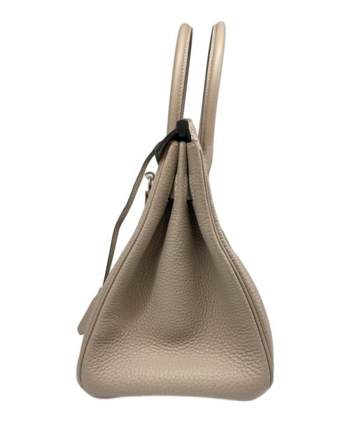 HERMES（エルメス）HERMES (エルメス) バーキン 30/T刻印:2015年製/トゴ/トレンチ/シルバー金具 トゥルティエールグレー サイズ:30の古着・服飾アイテム