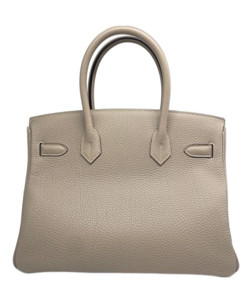 HERMES（エルメス）HERMES (エルメス) バーキン 30/T刻印:2015年製/トゴ/トレンチ/シルバー金具 トゥルティエールグレー サイズ:30の古着・服飾アイテム