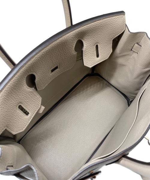 HERMES（エルメス）HERMES (エルメス) バーキン 30/T刻印:2015年製/トゴ/トレンチ/シルバー金具 トゥルティエールグレー サイズ:30の古着・服飾アイテム