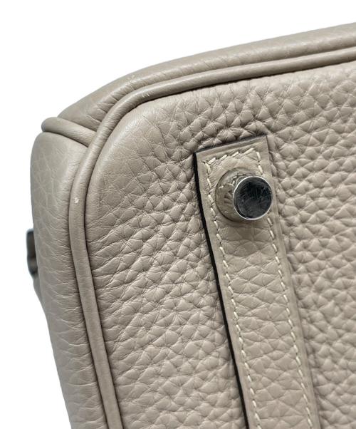 HERMES（エルメス）HERMES (エルメス) バーキン 30/T刻印:2015年製/トゴ/トレンチ/シルバー金具 トゥルティエールグレー サイズ:30の古着・服飾アイテム