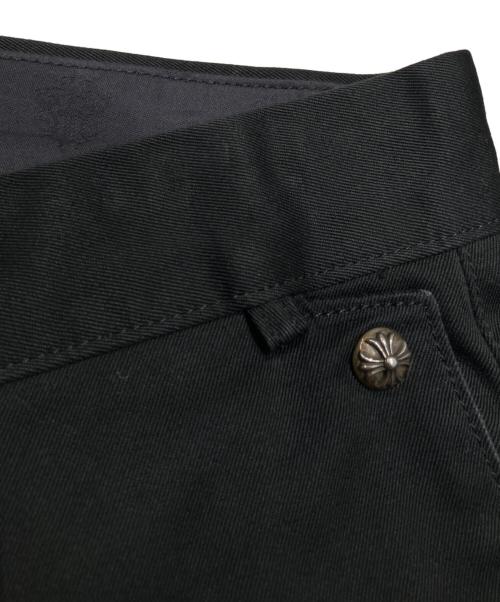 CHROME HEARTS（クロムハーツ）CHROME HEARTS (クロムハーツ) CH PLUS CROSS PATCH CHINO(CHプラス クロスパッチチノ) ブラック サイズ:W32の古着・服飾アイテム