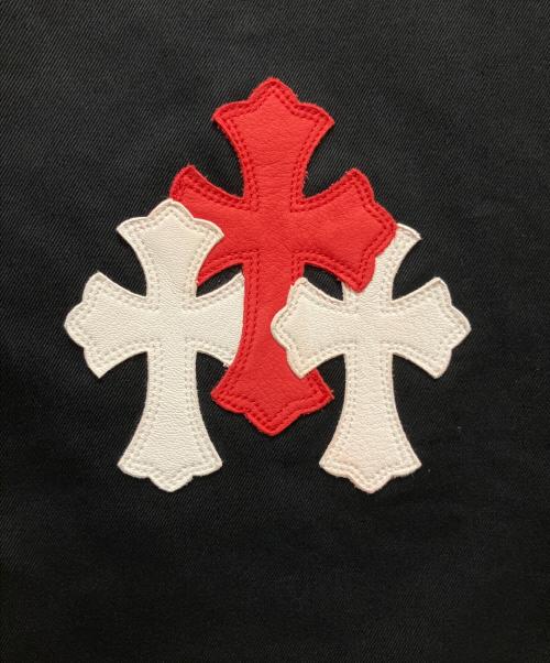 CHROME HEARTS（クロムハーツ）CHROME HEARTS (クロムハーツ) CH PLUS CROSS PATCH CHINO(CHプラス クロスパッチチノ) ブラック サイズ:W32の古着・服飾アイテム