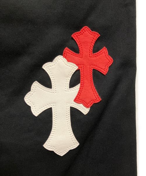 CHROME HEARTS（クロムハーツ）CHROME HEARTS (クロムハーツ) CH PLUS CROSS PATCH CHINO(CHプラス クロスパッチチノ) ブラック サイズ:W32の古着・服飾アイテム