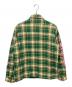CHROME HEARTS (クロムハーツ) CH FLANNEL SHIRTS グリーン サイズ:M：650000円