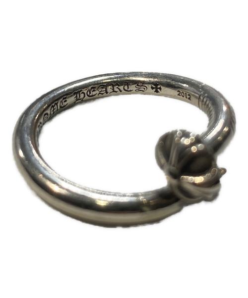CHROME HEARTS（クロムハーツ）CHROME HEARTS (クロムハーツ) ネイルリングクロスボール サイズ:19の古着・服飾アイテム