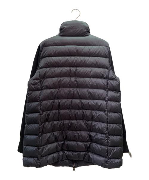MONCLER（モンクレール）MONCLER (モンクレール) ニット切替ダウンジャケット ブラック サイズ:Ｌの古着・服飾アイテム