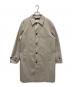 BURBERRY（バーバリー）の古着「25SS Medium Car Coat/ステンカラーコート」｜ライトグレー