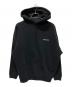 BALENCIAGA（バレンシアガ）の古着「Balenciaga Logo Hoodie/BBロゴ刺繍プルオーバーパーカー/ロゴパーカー」｜ブラック