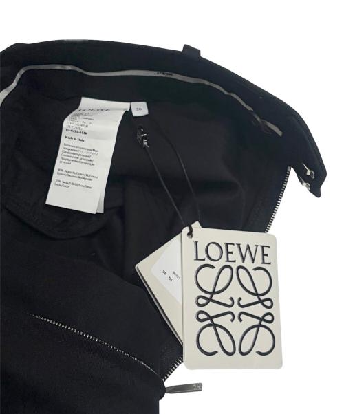 LOEWE（ロエベ）LOEWE (ロエベ) ギャザースカート ブラック サイズ:36 未使用品の古着・服飾アイテム