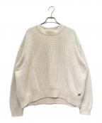 HERMESエルメス）の古着「カシミヤ混セリエクルーネックニット」｜ベージュ