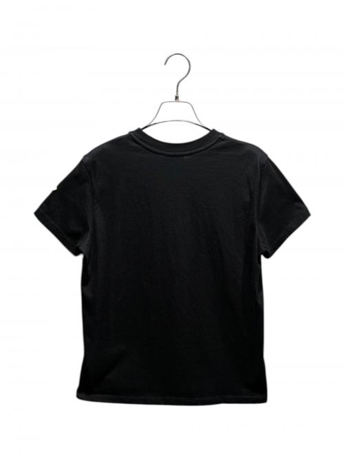 MONCLER（モンクレール）MONCLER (モンクレール) ロゴTシャツ ブラック サイズ:Sの古着・服飾アイテム