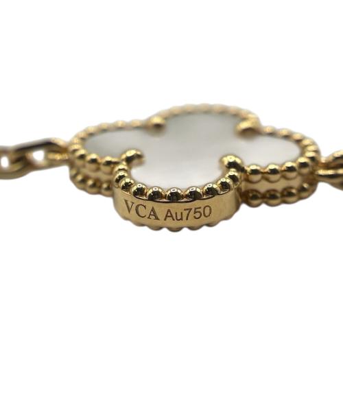 VAN CLEEF & ARPELS（ヴァンクリーフ＆アーペル）VAN CLEEF & ARPELS (ヴァンクリーフ＆アーペル) Vintage Alhambra Bracelet Shell ヴィンテージルハンブラ5Pシェルブレスレット サイズ:ヴィンテージの古着・服飾アイテム