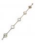 VAN CLEEF & ARPELS (ヴァンクリーフ＆アーペル) Vintage Alhambra Bracelet Shell ヴィンテージルハンブラ5Pシェルブレスレット サイズ:ヴィンテージ：680000円